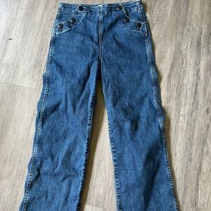 J. Crew Blue Flare & Wide Leg Jeans